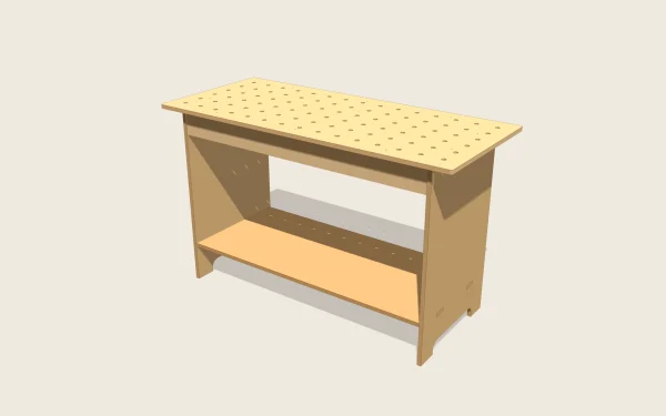 Banco de trabajo en 3D