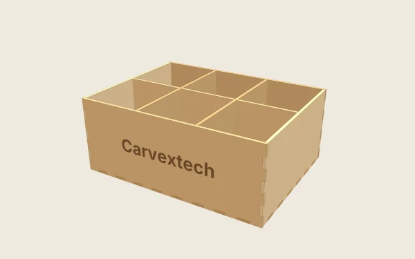 Caja organizadora en 3D