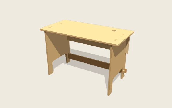 Escritorio en 3D