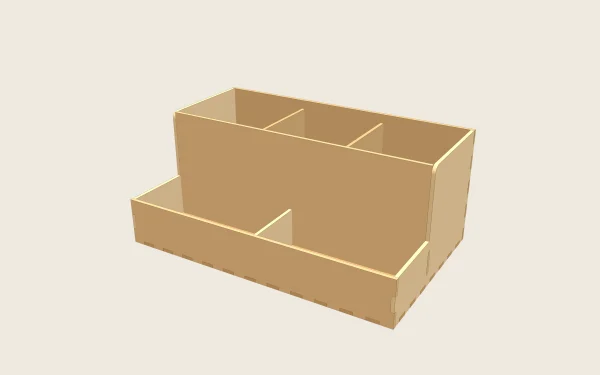 Organizador de escritorio en 3D