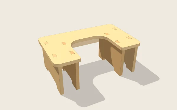 Reposapiés de baño en 3D
